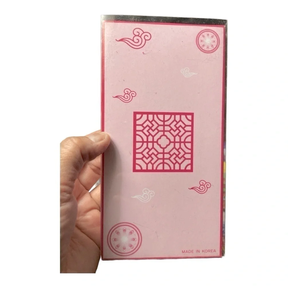 Hand made Korean tea coasters 5 new